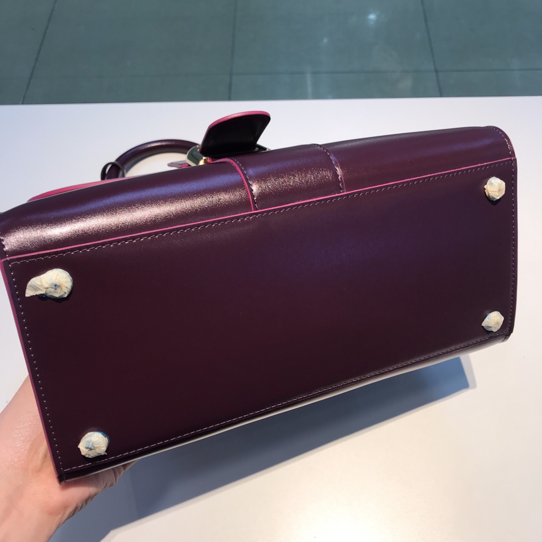 델보 브리앙 박스백 미듐